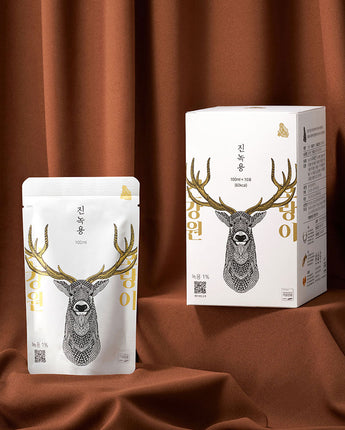 Authentic Deer Antlers Extract Tonic<br /> 진녹용<br /> 正宗鹿茸口服液